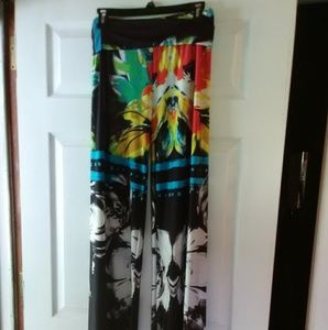 Flowered Pants